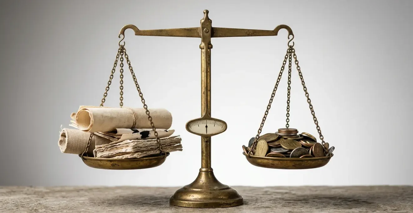 A symbolic representation of editorial independence and commercial pressures in modern journalism