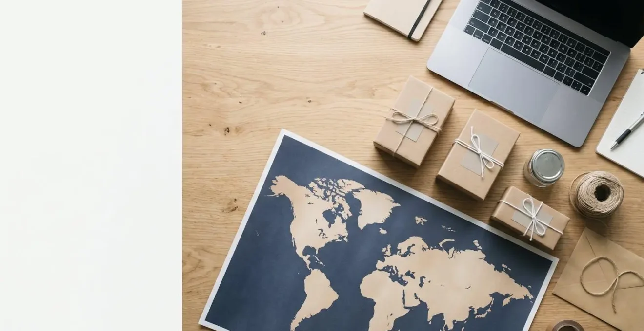 International logistics strategy for small e-commerce businesses