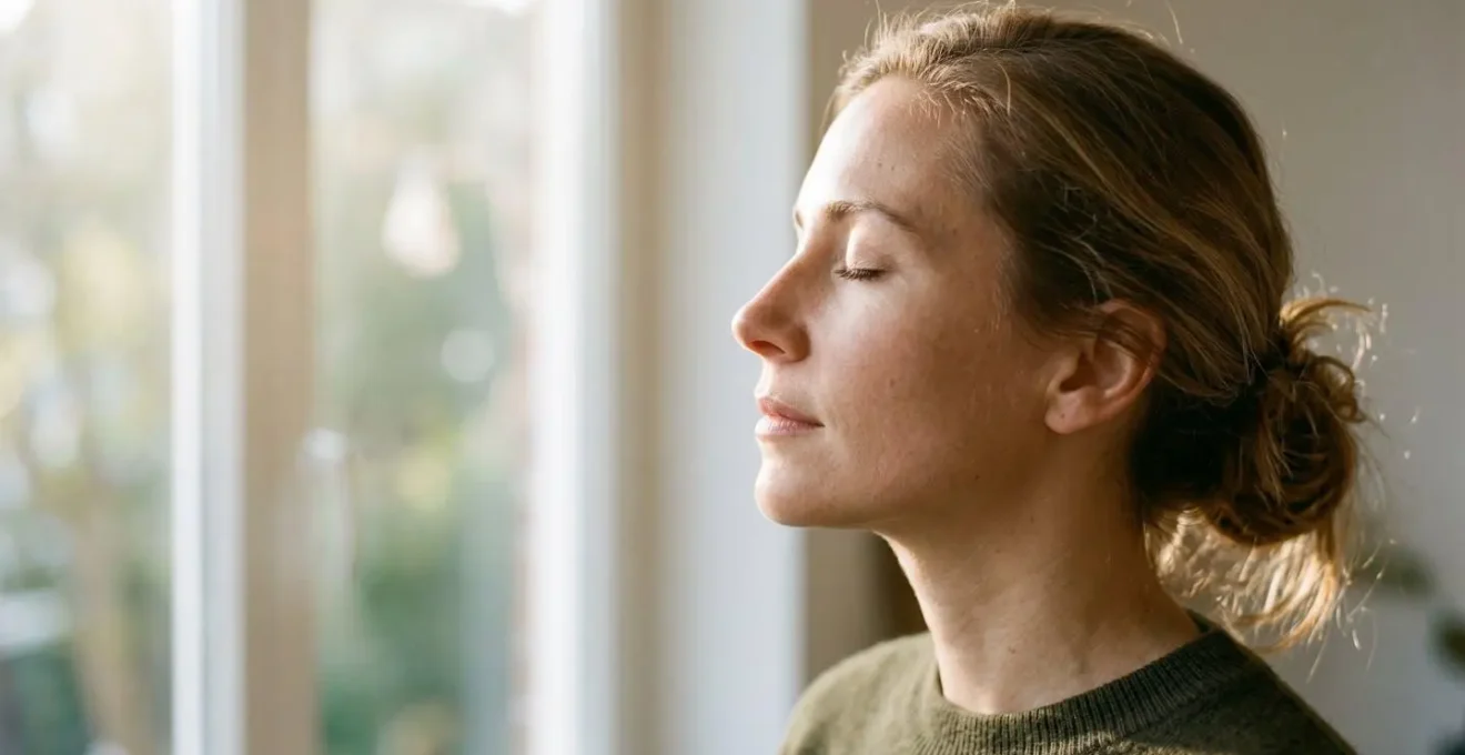 Natural morning light streaming through window symbolizing light therapy for sleep cycle reset