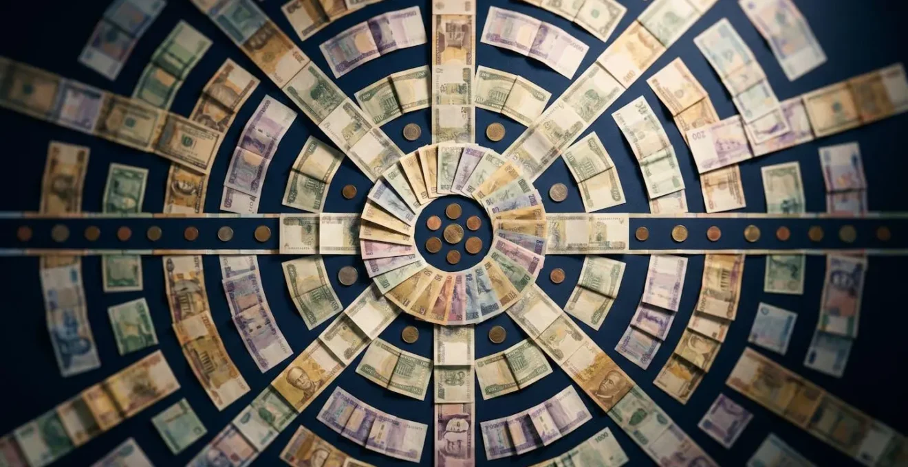 Visual representation of multi-currency payment optimization for e-commerce